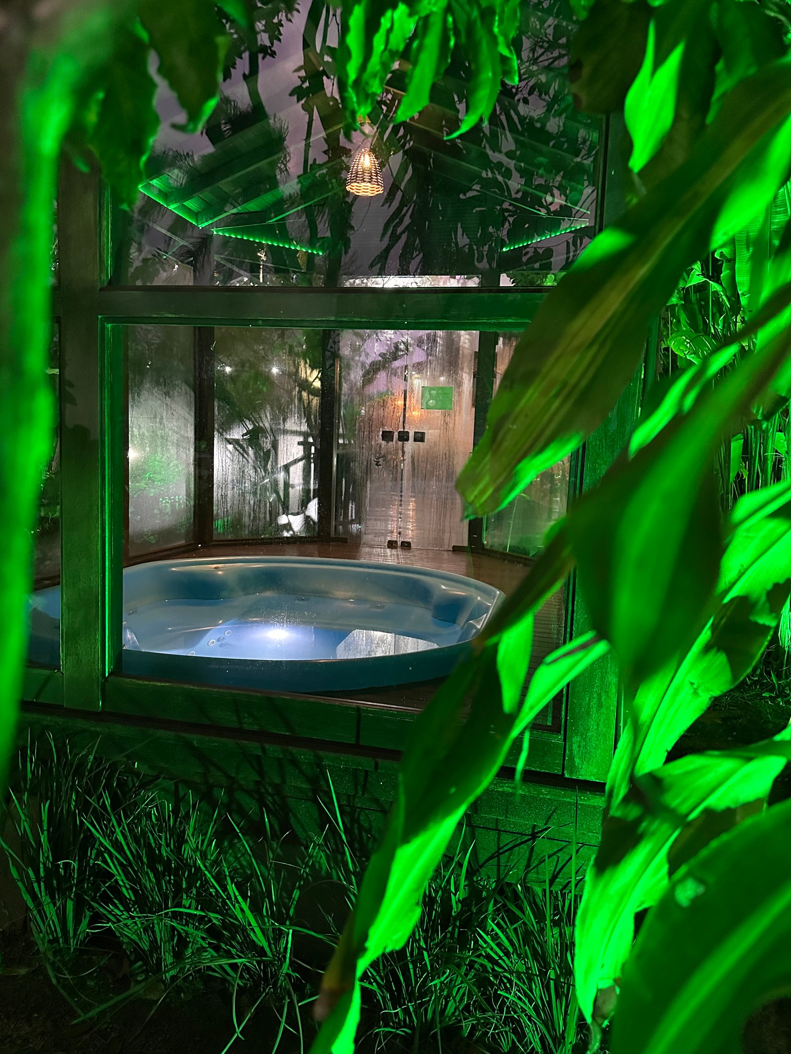 Área de serviço do Hotel com lavanderia