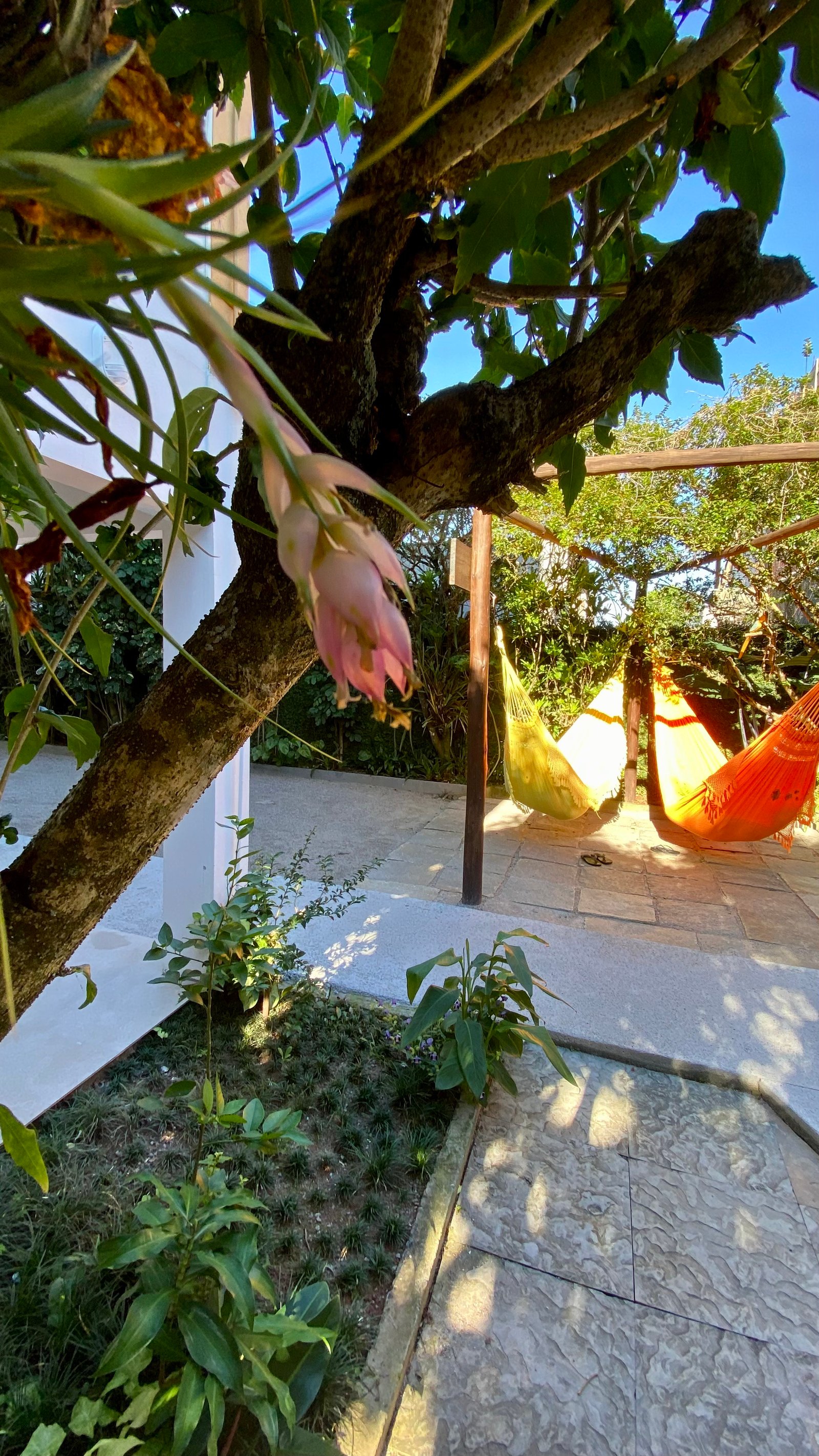 Área de churrasqueira do Hotel para confraternizações