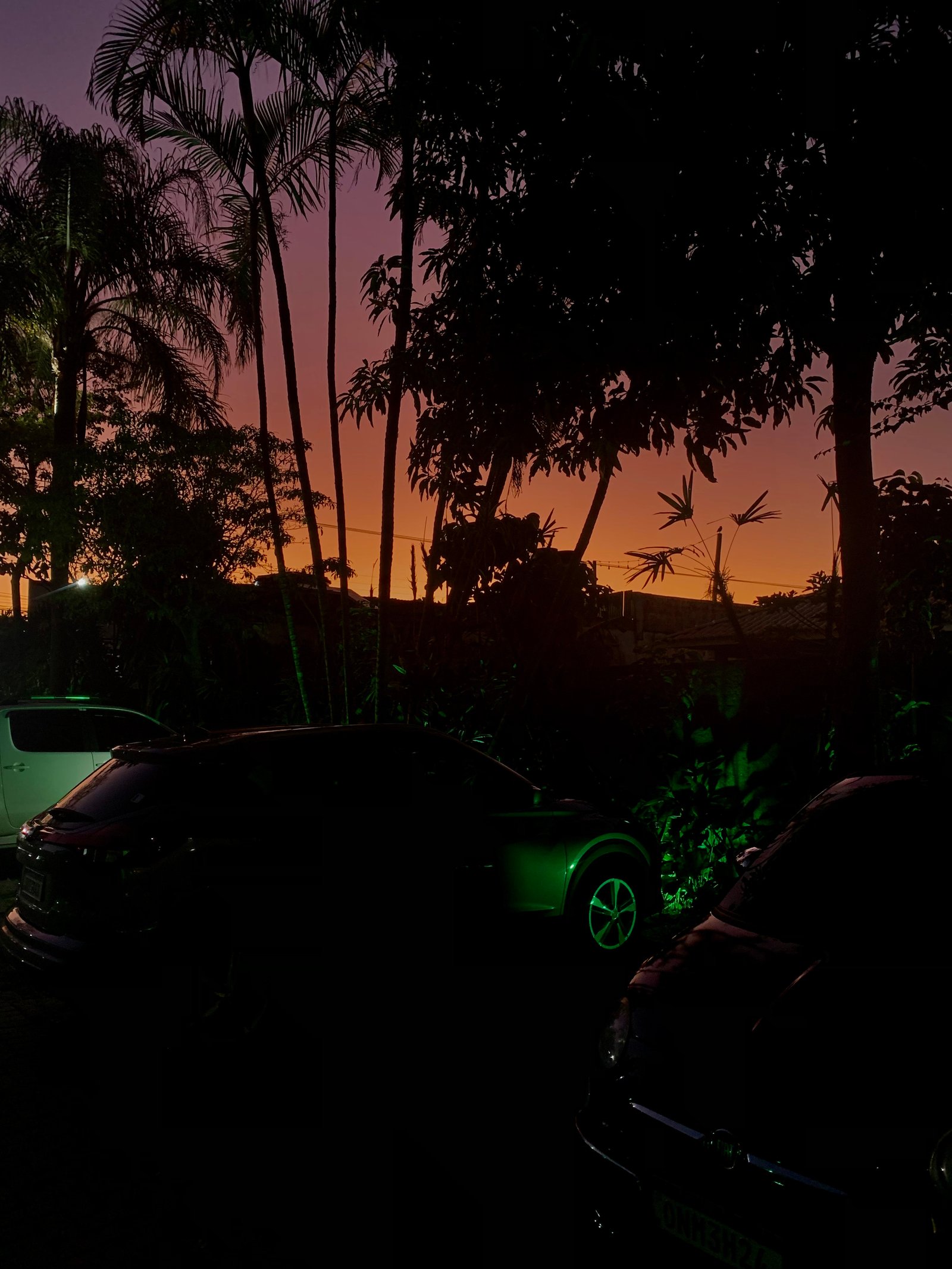 Área de meditação do Hotel em meio ao verde
